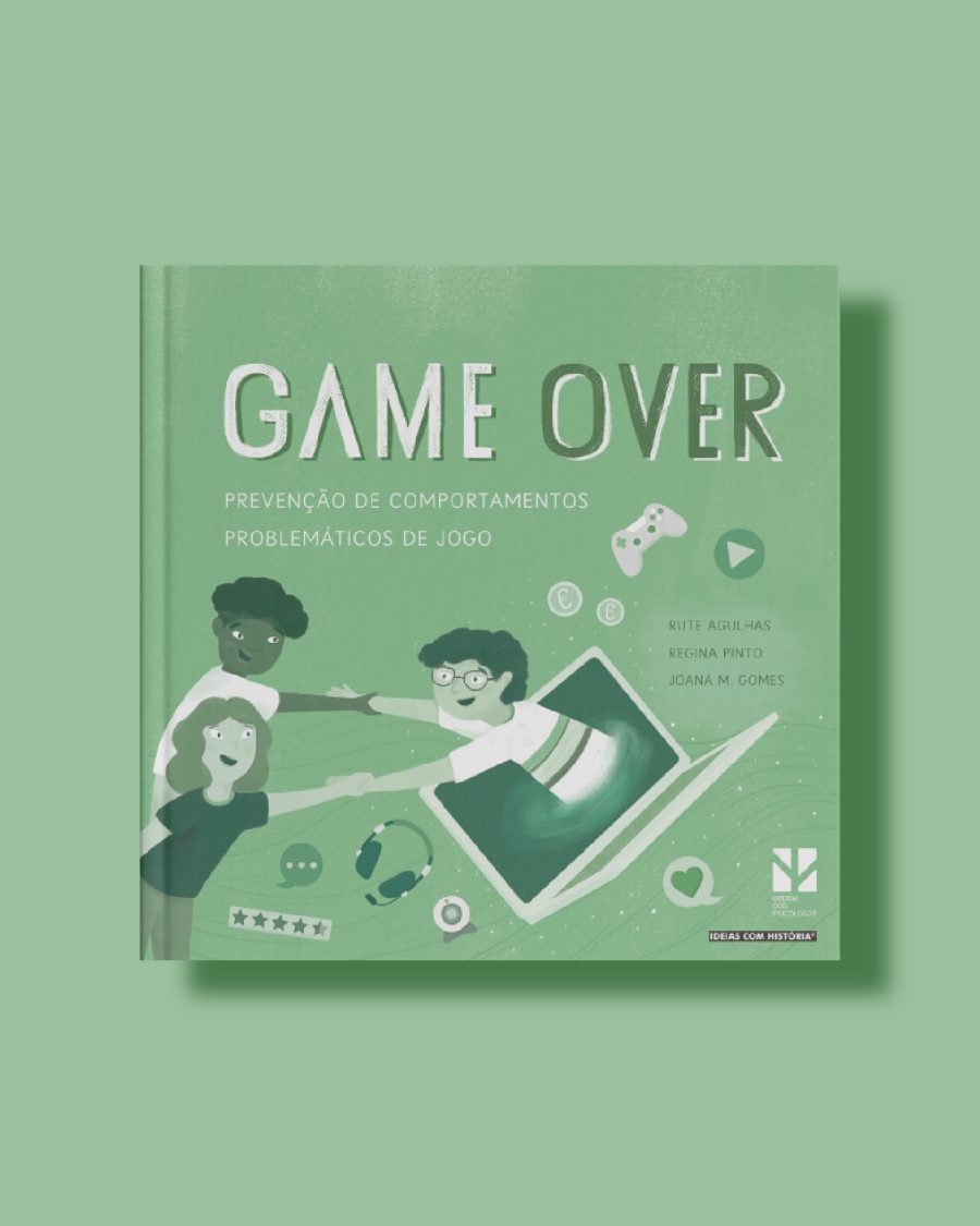 Livro "Game Over - Prevenção de comportamentos problemáticos de jogo"